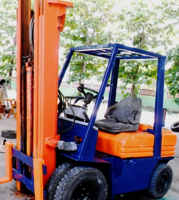 FORKLIFT*TOYOTA*5FD25*เสาฟลูฟรี5.50ม.สไลด์ได้*นำเข้าแท้จากญี่ปุ่นขายด่วนที่โคราช