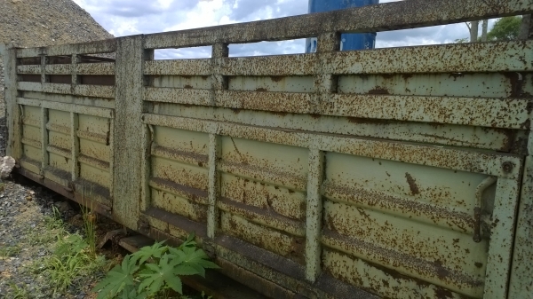 กะบะดั้มสามมิตรยาว6ม. สภาพดี พื้นสวย สีไม่สวย ยกลงจาก ISUZU