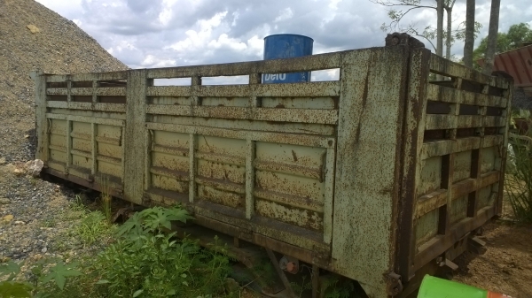 กะบะดั้มสามมิตรยาว6ม. สภาพดี พื้นสวย สีไม่สวย ยกลงจาก ISUZU