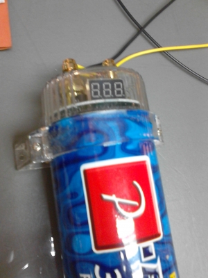 POWER CAPACITOR 12 VOLT   มี 1 เครื่อง TEL.081-427-3941