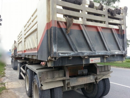 รถฮีโน่ 10 ล้อดั้ม 380 แรงม้า. ปี 54  ( รถวิ่ง 3xx,xxx กม. )  , ( ขายแม่ , ลูก )   สนใจติดต่อ   081 - 6079515