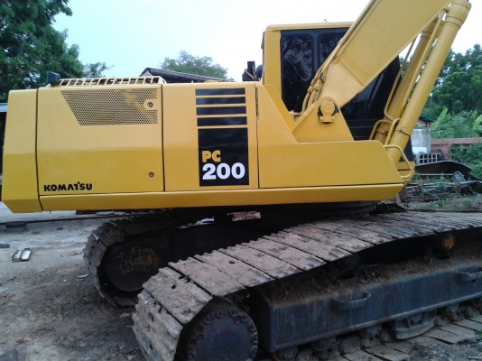ขายรถแบคโฮ KOMATSU PC200-5 สภาพสวย ระบบไฟฟ้าเต็ม พร้อมใช้งาน ขายรถแบคโฮ KOMATSU PC200-5 สภาพสวย ระบบไฟฟ้าเต็ม พร้อมใช้งาน