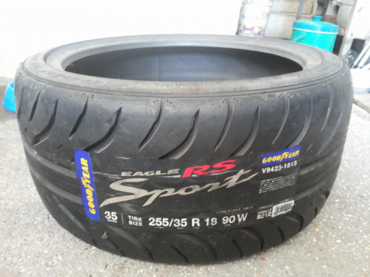 ขายยางใหม่ goodyear f1 asymmetric 2 made in german 225/40/18@255/35/18@265/35/18