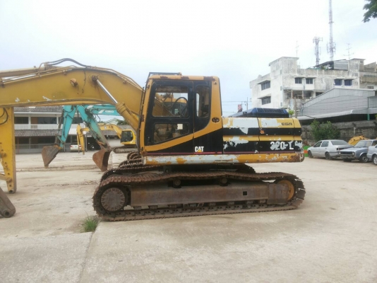 ขายรถขุดCAT320L พร้อมไลน์หัวเจาะสภาพดีพร้อมทำงาน
