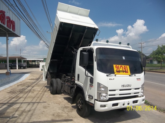 ขอบคุณลูกค้าจากนครพนมมัดจำ  6ล้อ ดั๊ม ISUZU NPR 150 ELF 52 มือเดียว วิ่งแสนต้นๆ