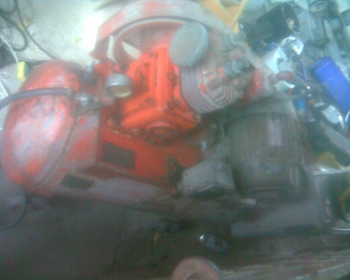 ปั้มลม 120 ลิตรญี่ปุ่น  มอเตอร์ถ่าน