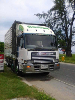 ขายดาวน์รถ 12 ล้อรั้ว HINO 230 แรงม้า ขายดาวน์ 550000