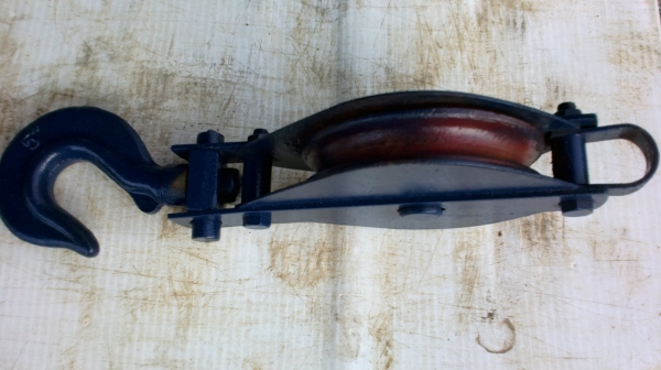 ตะขอรอกโซ่ 5 ตันและรอกสาว 5 นิ้ว