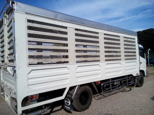 6 ล้อกลาง (กระบะสแตนเลส) *Euro.3*  HINO (SERIES.500) FC9J 150 แรงม้า+*คอมมอนเรว* ยาว5.50ม.  รถสวยเดิม *รถห้างแท้*  เอกสารพร้อมโอน