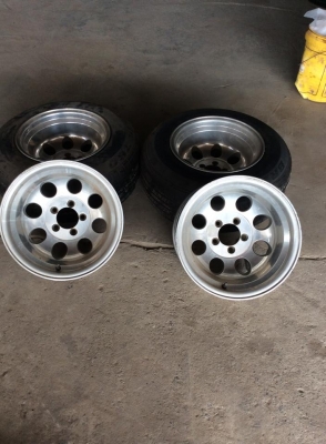 ขายล้อ มิกกี้ทอมสัน แท้ ขอบ 15 5/114 กว้าง10  ครับ