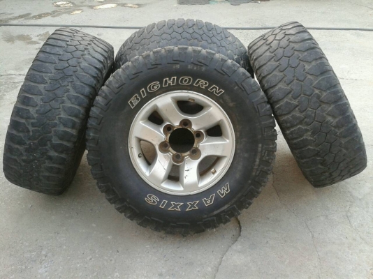 4,800 แม็กซ์ 15 พร้อมยาง Mud 31