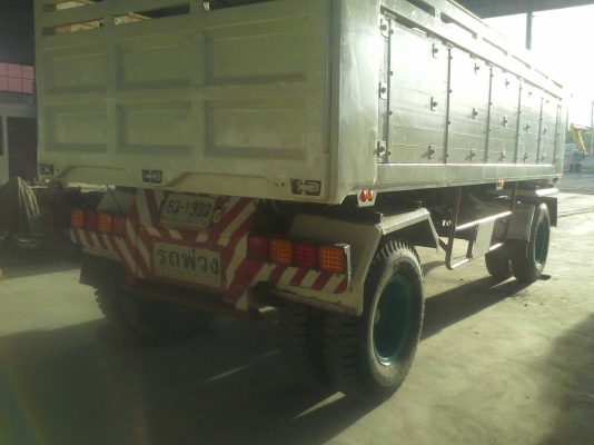 ขายรถสิบล้อ,ดั้มISUZU 270hp ปี 44พร้อมลูกพ่วง,2 คานต่อรองได้,,,ติดแก็ส,สวยๆน่าใช้,,