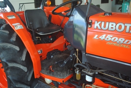 ขายรถไถ Kubota L 4508 DI special(4WD) พร้อมดันหน้า+โรตารี ขายรถไถ Kubota L 4508 DI special(4WD) พร้อมดันหน้า+โรตารี