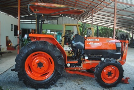 ขายรถไถ Kubota L 4508 DI special(4WD) พร้อมดันหน้า+โรตารี ขายรถไถ Kubota L 4508 DI special(4WD) พร้อมดันหน้า+โรตารี