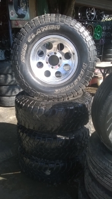 ล้อขอบ16พร้อมยาง285 75 16ชุดละ16500