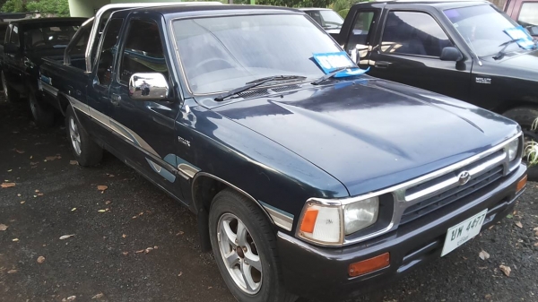 **118,000 บ.ต่อรอง**ขายกระบะแค็ปสภาพดี TOYOTA ไมตี้ 2.5 ปี36/93 เครื่องเดิมเกียร์เดิม เครื่อง2L 2.5 แน่นดี แห้งดีไม่เยิ้ม เกียร์ดีไม่หลุด ไม่หอน ช่วงล่างแน่น ไม่ส่าย คัสซีสวยเดิมไม่ปะไม่ดาม กระบะดี พื้นเก็บงานมาแล้ว หน้า-หลังเดิมไม่เคยชนหนัก ภายในเก๋งสวยค