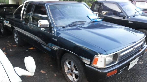 **118,000 บ.ต่อรอง**ขายกระบะแค็ปสภาพดี TOYOTA ไมตี้ 2.5 ปี36/93 เครื่องเดิมเกียร์เดิม เครื่อง2L 2.5 แน่นดี แห้งดีไม่เยิ้ม เกียร์ดีไม่หลุด ไม่หอน ช่วงล่างแน่น ไม่ส่าย คัสซีสวยเดิมไม่ปะไม่ดาม กระบะดี พื้นเก็บงานมาแล้ว หน้า-หลังเดิมไม่เคยชนหนัก ภายในเก๋งสวยค