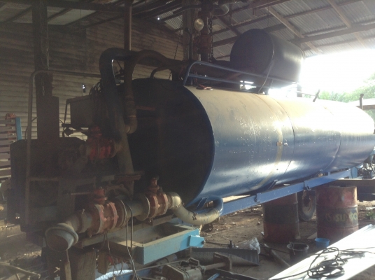 ขายถังฉีดน้ำสัปรดพร้อมเครื่อง อุปกรณ์ครบ พร้อมใช้งาน ความจุ 6000 ลิตร