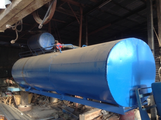 ขายถังฉีดน้ำสัปรดพร้อมเครื่อง อุปกรณ์ครบ พร้อมใช้งาน ความจุ 6000 ลิตร