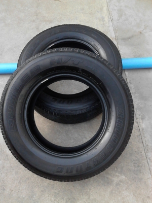 265/65R17 BRIDGESTONE DUELER H/T 684II  ปีใหม่ๆ 2013  มี 2 เส้น TEL.081-427-3941