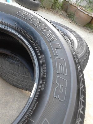 265/65R17 BRIDGESTONE DUELER H/T 684II ปีใหม่ๆ 2013 มี 2 เส้น TEL.081-427-3941 265/65R17 BRIDGESTONE DUELER H/T 684II ปีใหม่ๆ 2013 มี 2 เส้น TEL.081-427-3941