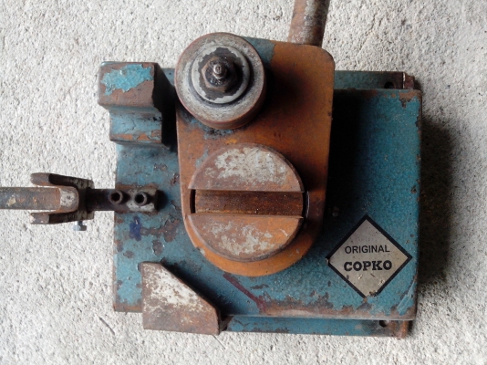 ขายแท่นดัดเหล็กก่อสร้าง COPKO original ดัดเหล็กได้ขนาด 6-12 mm.