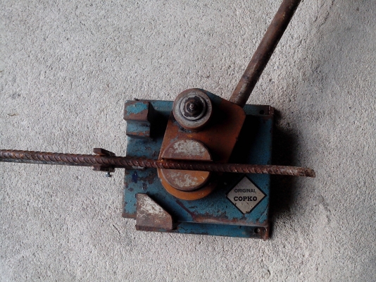 ขายแท่นดัดเหล็กก่อสร้าง COPKO original ดัดเหล็กได้ขนาด 6-12 mm.