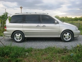 Kia Carnival รถครอบครัว หรูหรา มีระดับ คันใหญ่ วางเครื่องใหม่ ติดแก๊สแล้ว 155,00