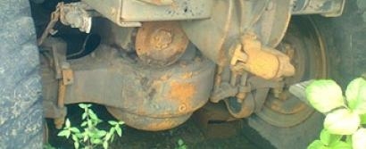 คานหน้า - หลัง สิบล้อเรียว สำหรับทำรถ 4x4  โทร 0955308436