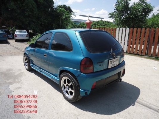 ขาย Opel corsa 3Dr. สีเขียว ชุดแต่งรอบคัน ราคา 59,000 บาท ++++++++ ขาย Opel corsa 3Dr. สีเขียว ชุดแต่งรอบคัน ราคา 59,000 บาท ++++++++