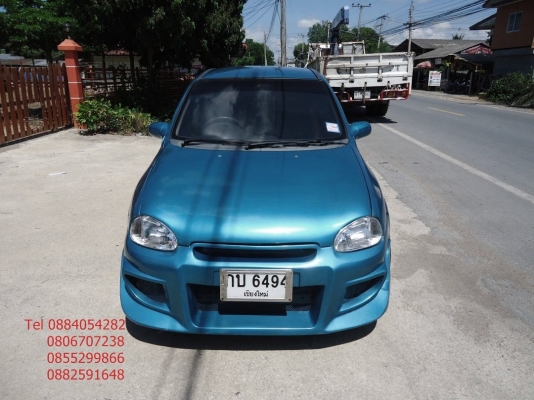 ขาย Opel corsa 3Dr. สีเขียว ชุดแต่งรอบคัน ราคา 59,000 บาท ++++++++ ขาย Opel corsa 3Dr. สีเขียว ชุดแต่งรอบคัน ราคา 59,000 บาท ++++++++