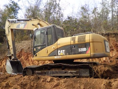 รถแบคโฮมือสอง CAT 320D สภาพรถเยี่ยม 090-268-2646 พร้อมจัด ไฟแนนซ์