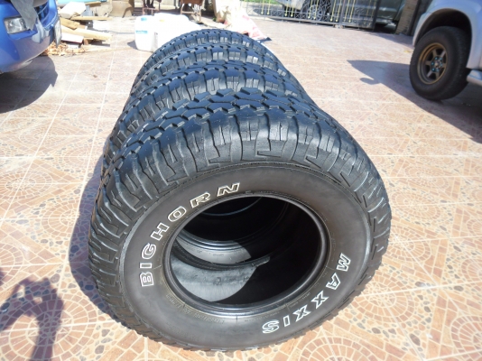 maxxis mt 285/75/16 ปี 11 1 ชุด 6800 บาท maxxis mt 285/75/16 ปี 11 1 ชุด 6800 บาท
