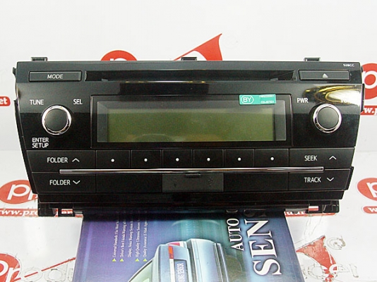 ขายวิทยุเดิมติดรถ Altis 2014 ยี่ห้อ panasonic มี usb,aux ด้านหน้า