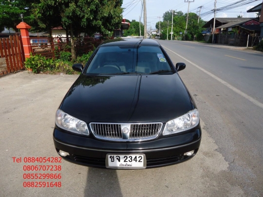 ขาย Nissan Neo ท้ายแตงโม ปี 2004 สีดำ เกียร์ออโต้ ราคา 195,000 บาท ++++++