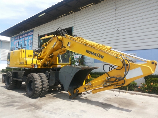 Komatsu PW130-7 # K40261 สนใจโทร 083 081 2889 ฟ้า