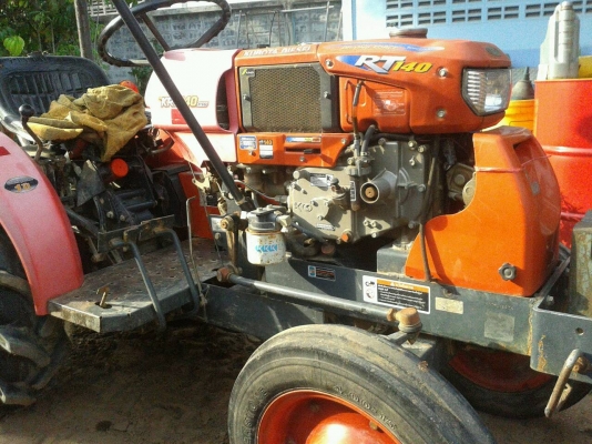 ขายรถไถ KUBOTA  KRT140 มีเพลา PTO พร้อมผาน3