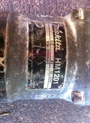 MAKITA HM1201 สกัดไฟฟ้า 21mm 1130W 8.7kg MAKITA HM1201 สกัดไฟฟ้า 21mm 1130W 8.7kg