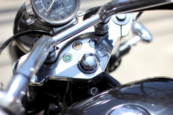 steed400 สีดำ อินวอย+สรรพสามิตแท้ รถสวยเครื่องดี ยางดอกเต็มๆ น่าขี่