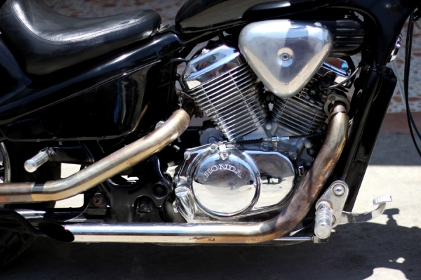 steed400 สีดำ อินวอย+สรรพสามิตแท้ รถสวยเครื่องดี ยางดอกเต็มๆ น่าขี่