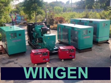 ขายเครื่องปั่นไฟ MITSUBISHI mad in japan 150 Kva. รับประกัน 12 เดือน