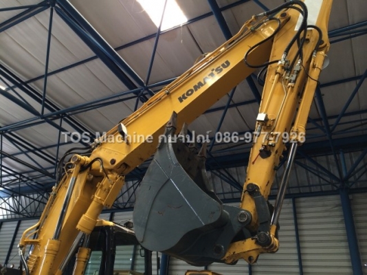 ถึงไทยแล้ว Komatsu PW130-7K ปี 2006 นำเข้าจากยุโรป สภาพดีมากครับ