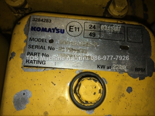 ถึงไทยแล้ว Komatsu PW130-7K ปี 2006 นำเข้าจากยุโรป สภาพดีมากครับ