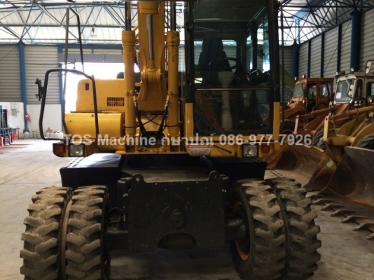 ถึงไทยแล้ว Komatsu PW130-7K ปี 2006 นำเข้าจากยุโรป สภาพดีมากครับ