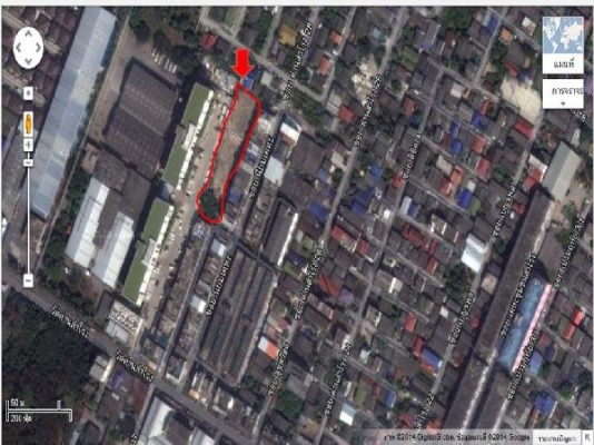 ขาย- ที่ดิน 558 ตร.วา อยู่ซอย ด่านสำโรง 28 ใกล้สถานี รถไฟฟ้าแบริ่ง ตร. วาละ 42,000 บาท