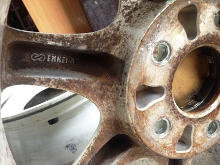 ***ขายล้อแท้ EK9 Type R ขอบ15'' 5*114***6000 ลดได้ครับ