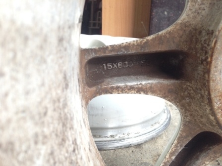 ***ขายล้อแท้ EK9 Type R ขอบ15'' 5*114***6000 ลดได้ครับ