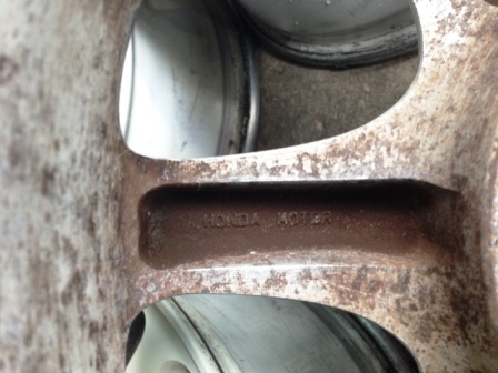 ***ขายล้อแท้ EK9 Type R ขอบ15'' 5*114***6000 ลดได้ครับ