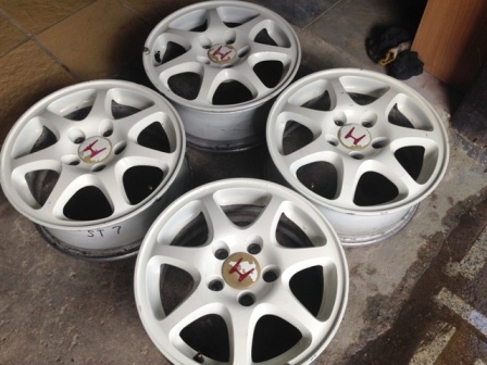 ***ขายล้อแท้ EK9 Type R ขอบ15'' 5*114***6000 ลดได้ครับ