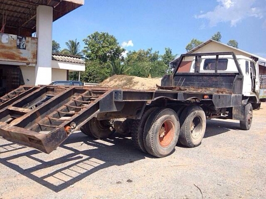 ขายรถสิบล้อเทเลอร์ Nissan CW41 เครื่อง PD6T - 230 แรง turbo 2 ทะเบียนพร้อมเพลา สโลด์ปลายเกียร์ ขายรถสิบล้อเทเลอร์ Nissan CW41 เครื่อง PD6T - 230 แรง turbo 2 ทะเบียนพร้อมเพลา สโลด์ปลายเกียร์